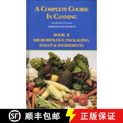 【3-4周达】精装 A Complete Course in Canning and Related Processes: Microbiology, Packaging, HACCP an... [9781845696054]