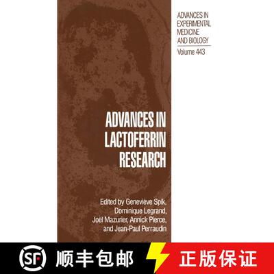 【3-4周达】Advances in Lactoferrin Research [9781475790702]
