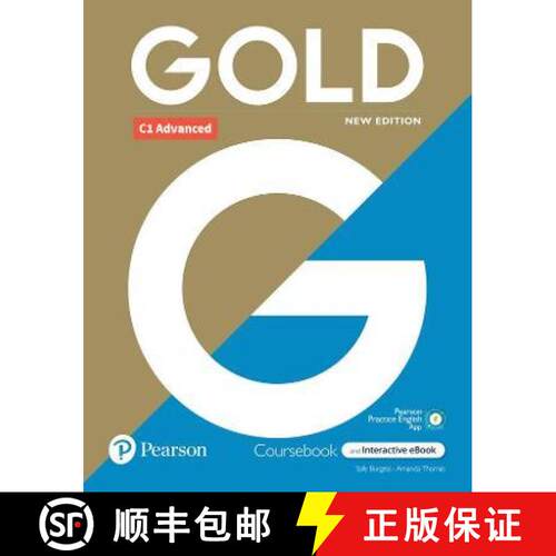 【3-4周达】Gold 6e C1 Advanced Student's Book with Interactive eBook, Digital Resources and App [9781292396361]