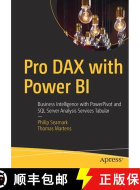 预订 Pro DAX with Power BI : Business Intelligence with PowerPivot and SQL Server Analysis Services T... [9781484248966]