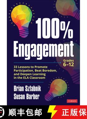【3-4周达】100% Engagement: 33 Lessons to Promote Participation, Beat Boredom, and Deepen Learning in... [9781071961889]