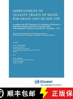 【3-4周达】Improvement of Quality Traits of Maize for Grain and Silage Use [9789024722891]
