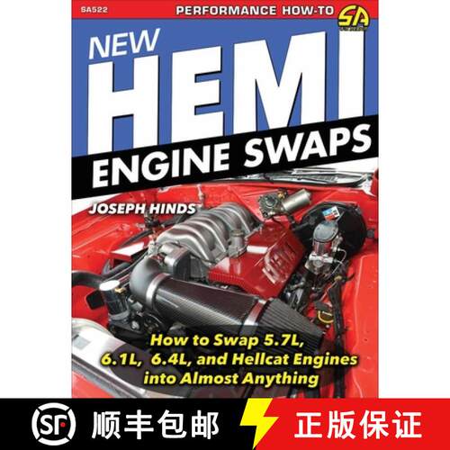 【3-4周达】New Hemi Engine Swaps: How to Swap 5.7l, 6.1l, 6.4l & Hellcat Engines Into Almost Anything [9781613257296]