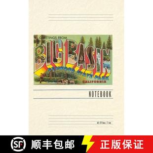 Big Lined 9798385403561 California Basin from Greetings Notebook Vintage 预订