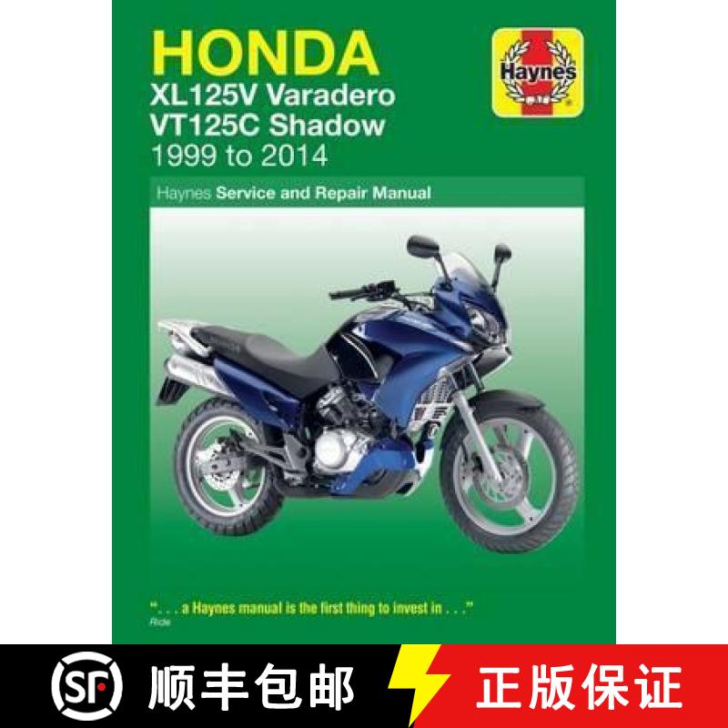 【3-4周达】Honda XL125V Varadero & VT125C Shadow (99-14) [9781785213632]
