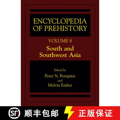 【3-4周达】精装 Encyclopedia of Prehistory: Volume 8: South and Southwest Asia - Encyclopedia of Preh... [9780306462627]