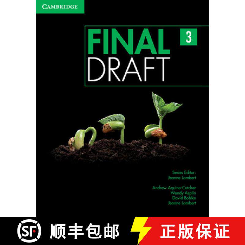 【3-4周达】Final Draft Level 3 Student's Book [9781107495494]