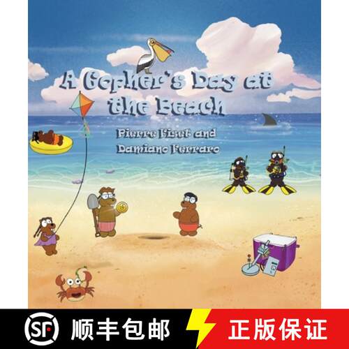 【3-4周达】精装 A Gopher`s Day At The Beach [9781989352120]