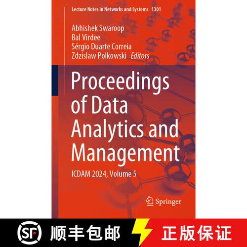 【3-4周达】Proceedings of Data Analytics and Management: ICDAM 2024, Volume 5 [9789819633715]