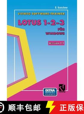 【3-4周达】Vieweg-Software-Trainer Lotus 1-2-3 Für Windows [9783528052508]