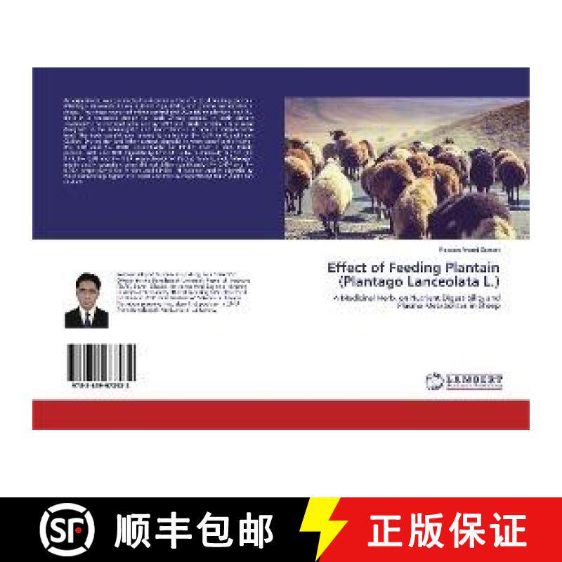 预订 Effect of Feeding Plantain (Plantago Lanceolata L.) [9783659973932]