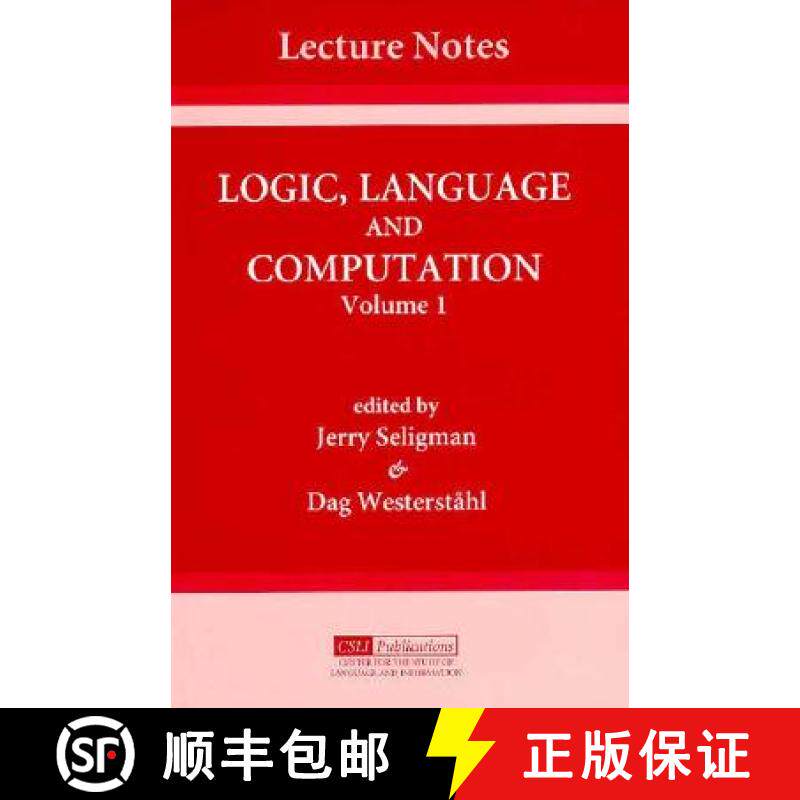 预订 Logic, Language and Computation, Volume 58 [9781881526896]