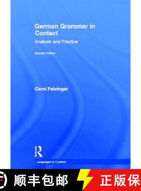 【3-4周达】German Grammar in Context: Analysis and Practice [9780415869911]