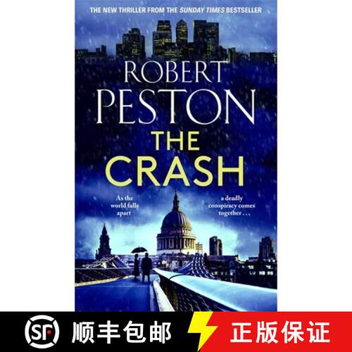 【3-4周达】精装 Crash: The brand new explosive thriller from Britain's top political journalist [9781838777784]