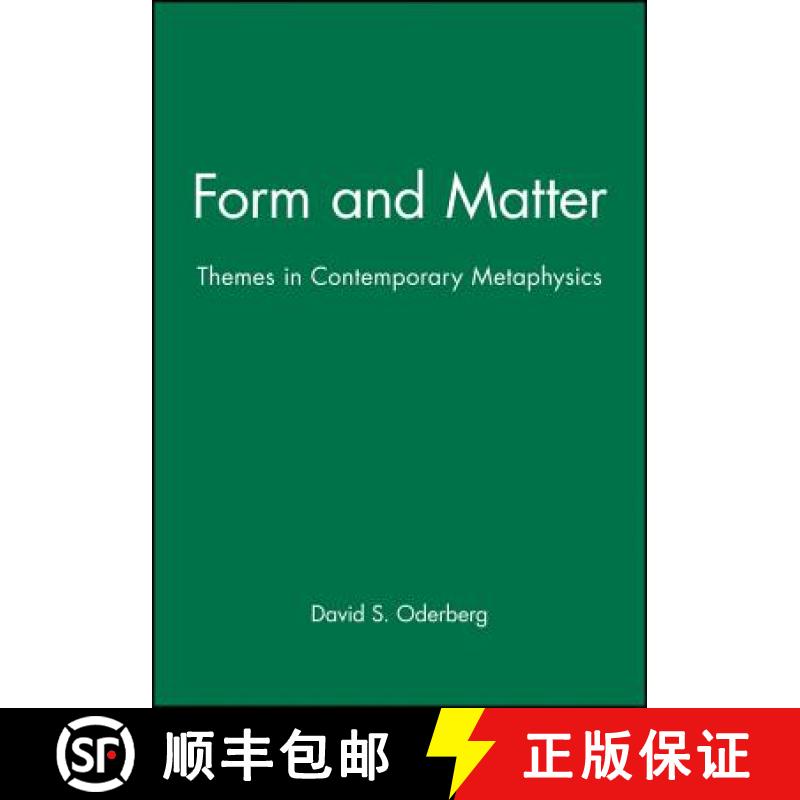 【3-4周达】Form And Matter - Themes In Contemporary Metaphysics [Wiley哲学] [9780631213895]