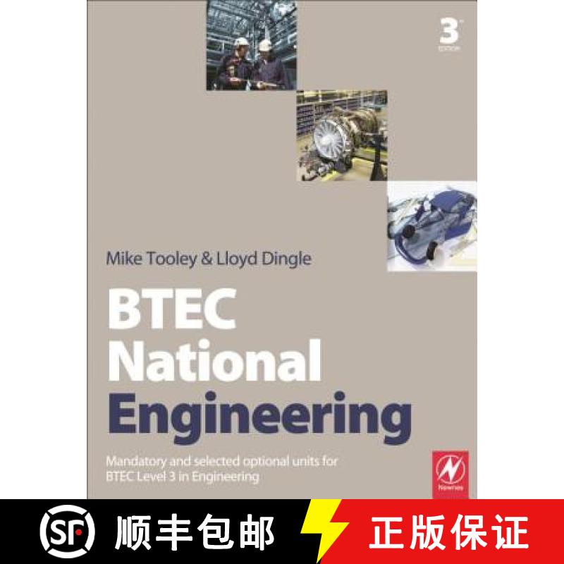 【3-4周达】BTEC National Engineering: Mandatory and Selected Optional Units for BTEC Level 3 in Engin... [9780123822024]