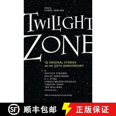 【3-4周达】Twilight Zone: 19 Original Stories on the 50th Anniversary [9780765324337]