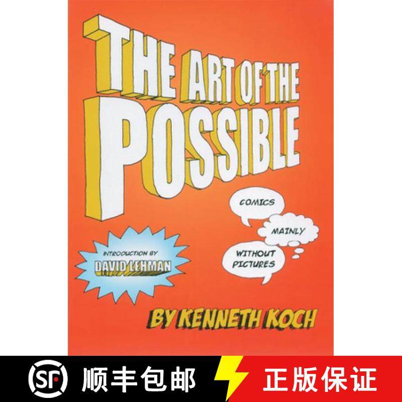 【3-4周达】The Art of the Possible!: Comics Mainly Without Pictures [9781932360189]