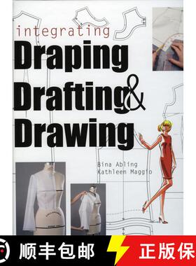 【3-4周达】Integrating Draping, Drafting and Drawing [9781501359958]