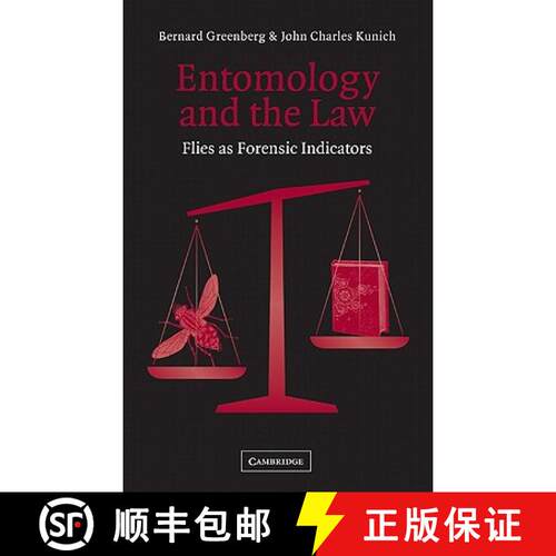 【3-4周达】精装 Entomology and the Law: Flies as Forensic Indicators [9780521809153]