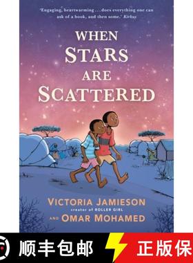 【3-4周达】When Stars are Scattered : An 'outstanding and hopeful' graphic novel depicting a child's ... [9780571363858]