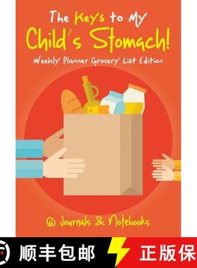 【3-4周达】The Keys to My Child's Stomach! Weekly Planner Grocery List Edition [9781683269687]