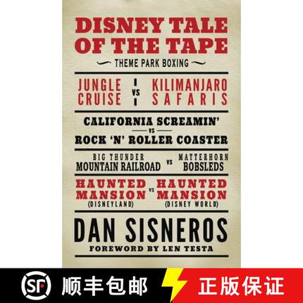 【3-4周达】Disney Tale of the Tape: Theme Park Boxing [9798896092926]