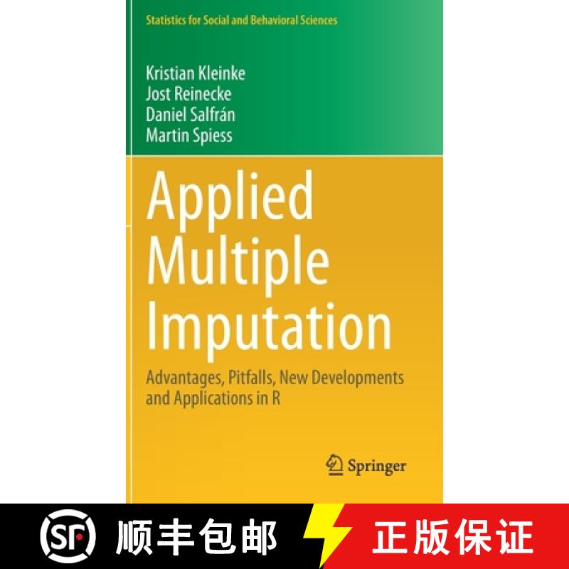 【4周达】Applied Multiple Imputation : Advantages, Pitfalls, New Developments and Applications in R [9783030381639]