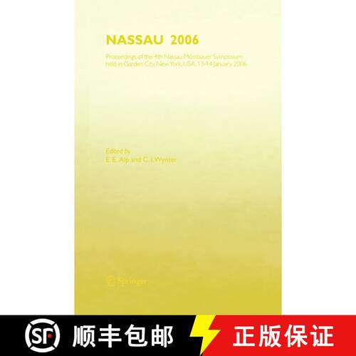 【3-4周达】NASSAU 2006 : Proceedings of the 4th Nassau Mössbauer Symposium, held in Garden City, NY,... [9783642446559]