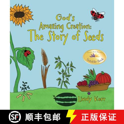 【3-4周达】精装 God's Amazing Creation: The Story of Seeds [9781970529081]