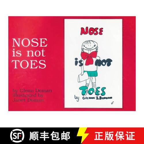 【3-4周达】精装 Nose Is Not Toes [9780757002083]