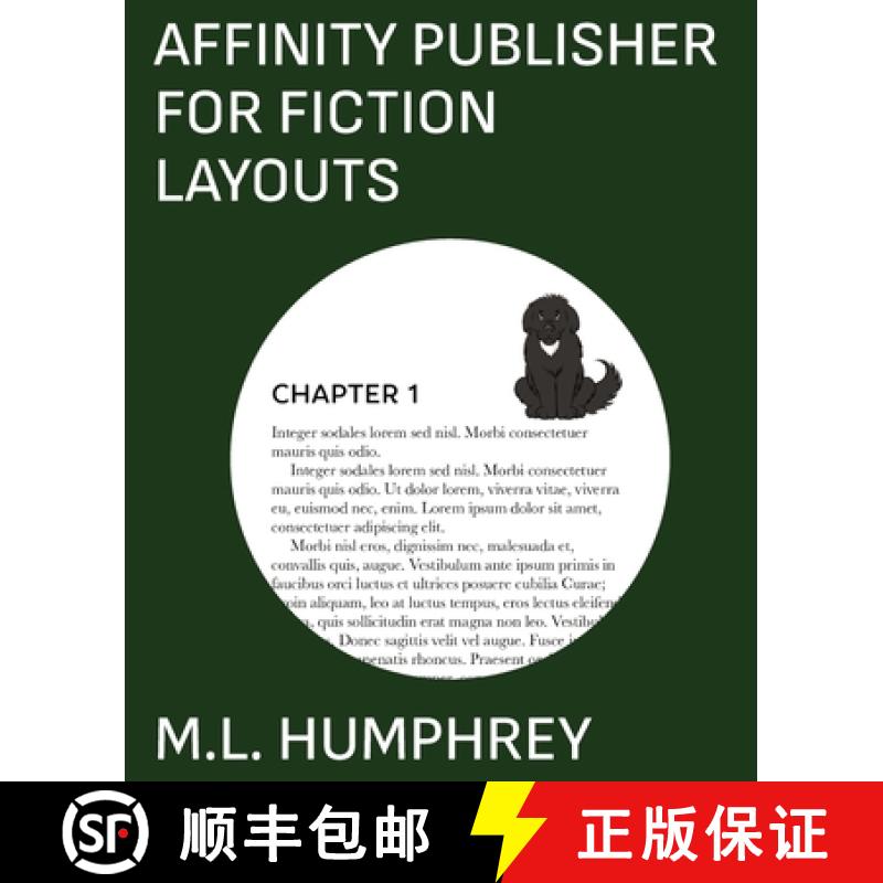 【3-4周达】Affinity Publisher for Fiction Layouts [9781637440216]