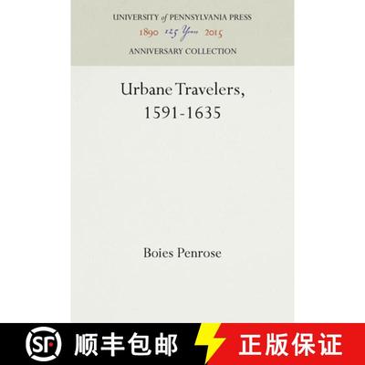 【3-4周达】Urbane Travelers, 1591-1635 [9781512805277]