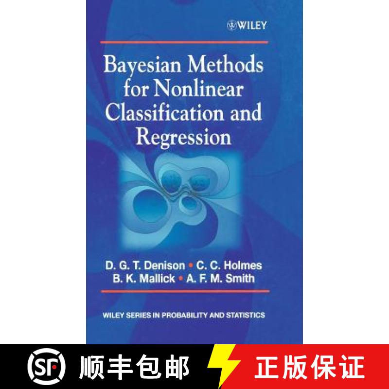 【3-4周达】Bayesian Methods For Nonlinear Classification & Regression [Wiley统计学] [9780471490364]
