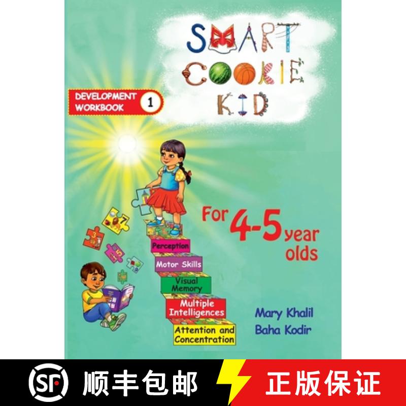 【4周达】Smart Cookie Kid For 4-5 Year Olds Educational Development Workbook 1: Attention and Concent... [9798330258659]