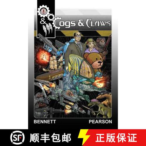 【3-4周达】Cogs & Claws [9781909276291]