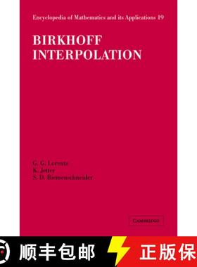 【3-4周达】Birkhoff Interpolation: - Birkhoff Interpolation [9780521302395]