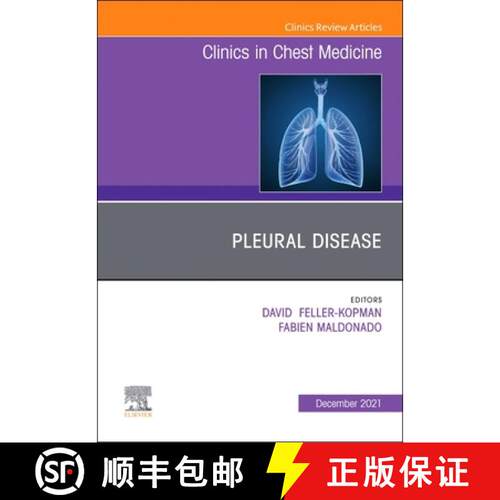 【3-4周达】精装 Pleural Disease, an Issue of Clinics in Chest Medicine: Volume 42-4 [9780323813136]