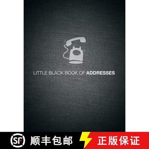 【3-4周达】Little Black Book of Addresses [9781633838109]