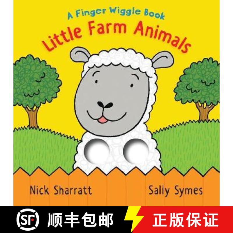 【2-3周达】Little Farm Animals: A Finger Wiggle Book [9781406397161]