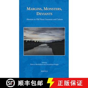 Literature Margins Deviants Monsters and 9782503585864 Alterities Norse Old 3周达 Culture
