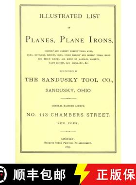 【3-4周达】Sandusky Tool Co. 1877 Catalog [9781879335196]