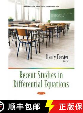 【3-4周达】Recent Studies in Differential Equations [9781536183894]