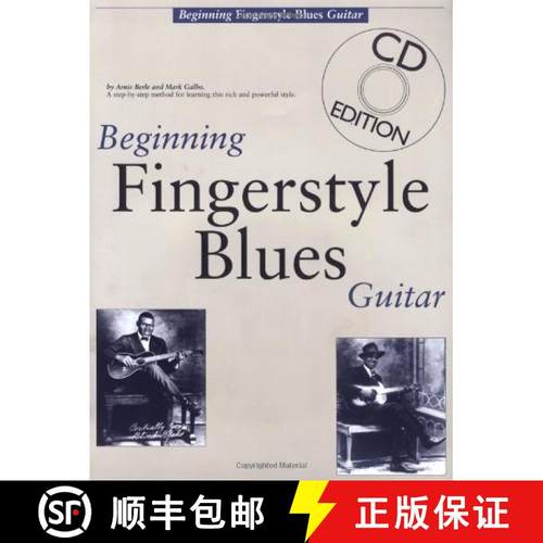 预订 Beginning Fingerstyle Blues Guitar [9780825625565]