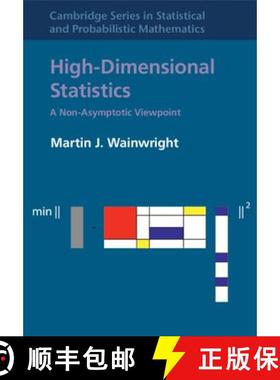现货 高维统计 High-Dimensional Statistics: A Non-Asymptotic Viewpoint [9781108498029]