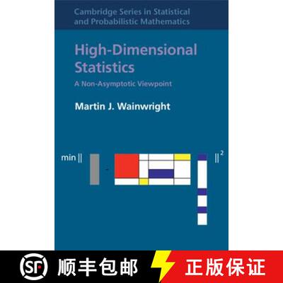 现货 高维统计 High-Dimensional Statistics: A Non-Asymptotic Viewpoint [9781108498029]