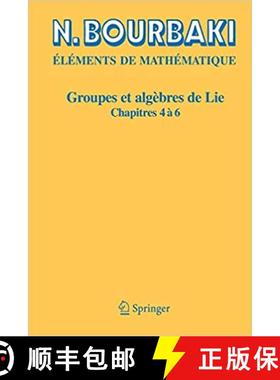 【3-4周达】Groupes et algèbres de Lie : Chapitres 4, 5 et 6 [9783540344902]
