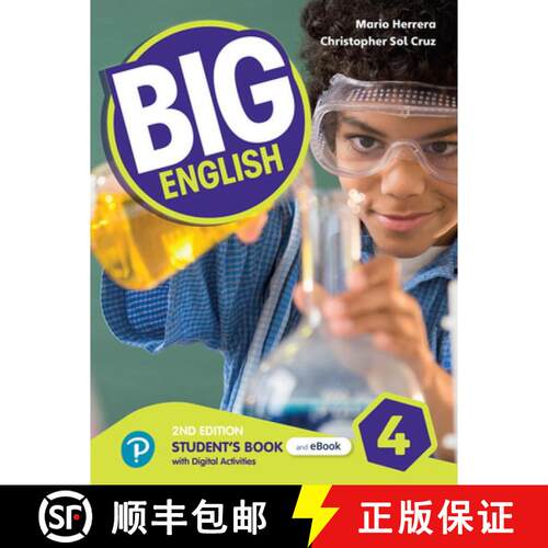 【3-4周达】Big English 2nd ed Level 4 Student's Book and Interactive eBook with Online Practice and D... [9781292392714]