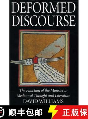 【3-4周达】Deformed Discourse: The Function of the Monster in Medieval Thought and Literature [9780859895415]