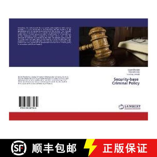 预订 Security-base Criminal Policy [9783330077034]
